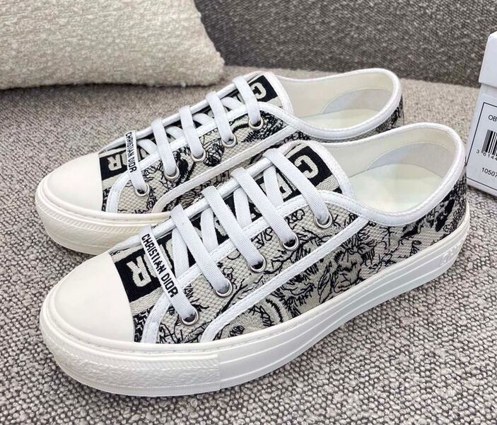 Кеды Christian Dior женский бежевый 24306