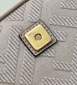 Сумка Fendi Baguette женский текстиль розовый 142096-9