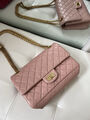 Сумка Chanel Vintage 25 см женский кожа оранжевый 102746-2