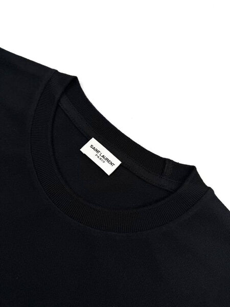 Мужская футболка Saint Laurent мужской черный 174555-3