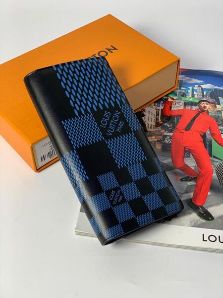 Портмоне мужской Louis Vuitton мужской канва синий 61953-2