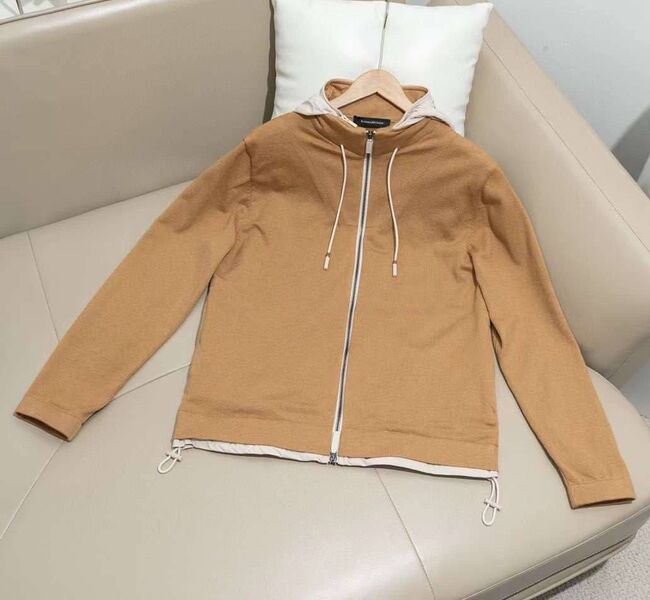 Мужская толстовка Zegna мужской бежевый 161566
