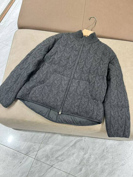 Куртка Loro Piana женский кашемир графитовый 202039-2