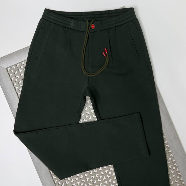 Мужской костюм Kiton мужской болотный 136910-6