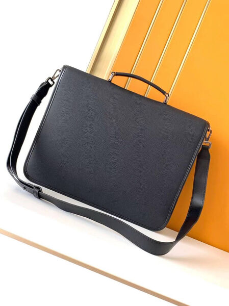 Мужской портфель Christian Dior мужской кожа черный 155490-2