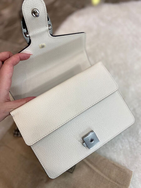Сумка Gucci Dionysus Mini женский кожа белый 97062-3