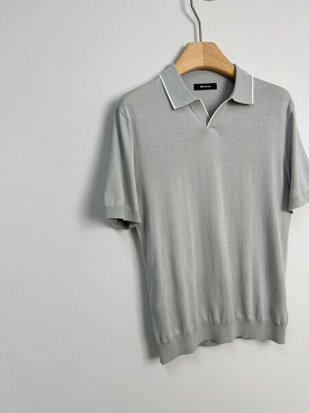 Мужское поло Kiton мужской графитовый 182567-2