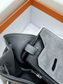 Сумка Hermès Birkin 25 женский замша графитовый 155730-3