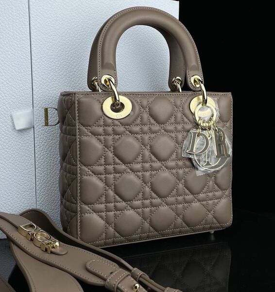 Сумка Christian Dior Lady женский кожа 120333