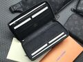 Бумажник Louis Vuitton Zippy мужской канва графитовый 15556-2