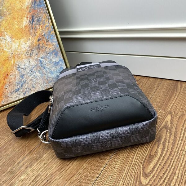 Мужская сумка слинг Louis Vuitton Avenue мужской канва черный 76590-4
