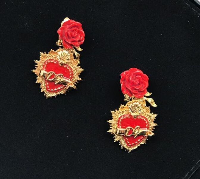 Серьги Chanel бронзовый 70549