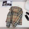 Пуховик двухсторонний Burberry женский бежевый 162114-6