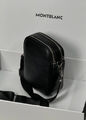 Мужская сумка мессенджер Montblanc мужской кожа черный 195795-3
