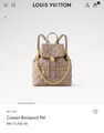 Рюкзак Louis Vuitton женский кожа бежевый 197128-3