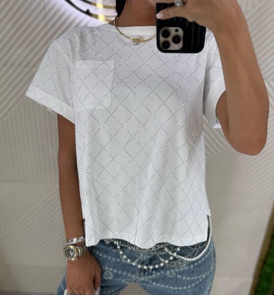 Футболка Chanel женский белый 186137