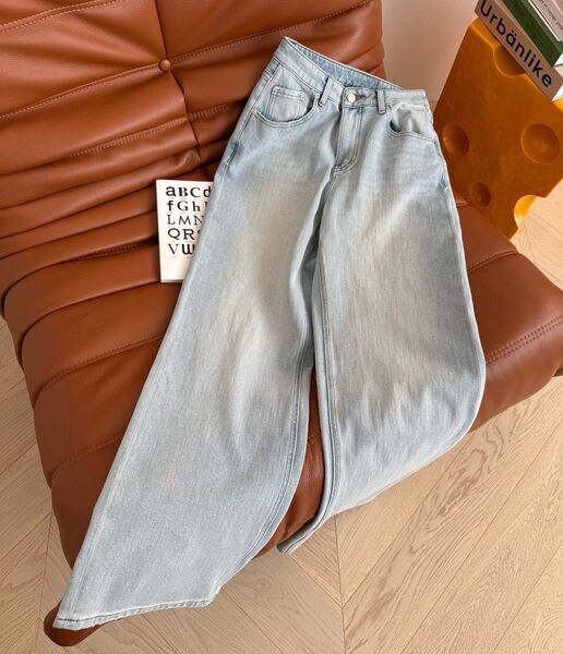 Джинсы Maison Margiela женский джинса бирюзовый 181282