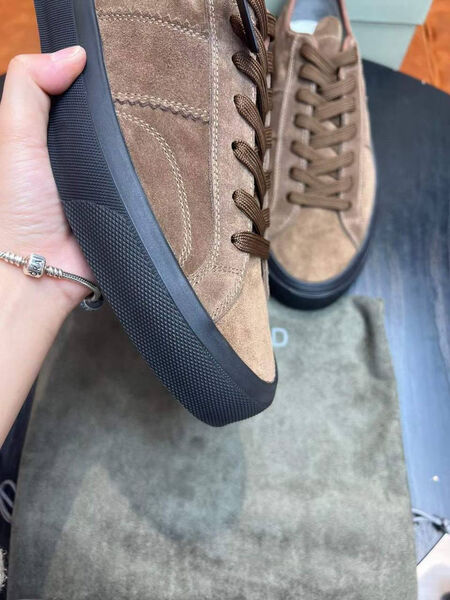Мужские кеды Tom Ford мужской замша 145713-4