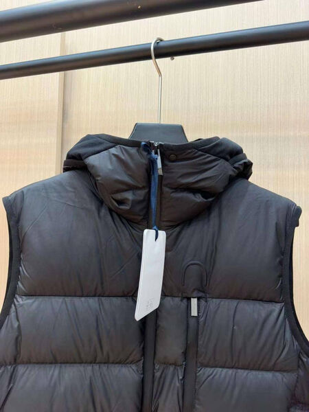 Мужской жилет Moncler мужской синий 163236-5