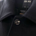 Мужское пальто Zegna мужской черный 168921-4