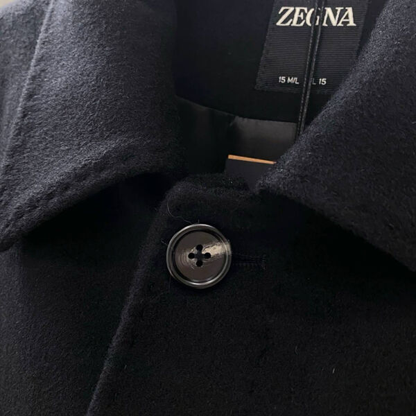 Мужское пальто Zegna мужской черный 168921-4