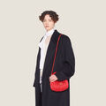 Сумка Miu Miu Wander женский текстиль бордовый 118357-2