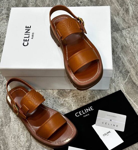 Сандалии Celine женский кожа 108905