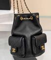 Рюкзак Chanel женский кожа черный 172273-1