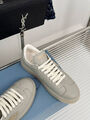 Кеды Prada женский кожа графитовый 147369-3