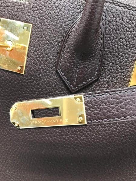 Сумка Hermès Birkin 30 ручная работа женский кожа 75339-7
