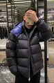 Мужской пуховик Moncler мужской синий 200581-2