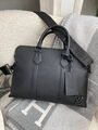 Мужской портфель Louis Vuitton мужской кожа черный 97625-2