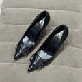 Туфли Valentino женский кожа черный 121249-3