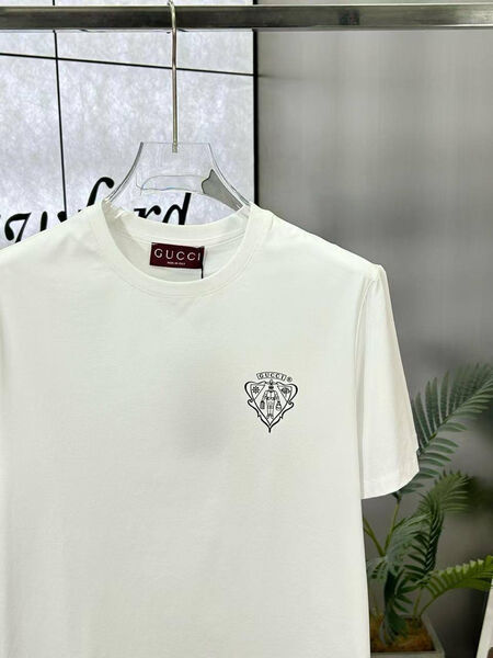 Мужская футболка Gucci мужской белый 191260-3