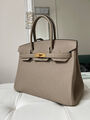 Сумка Hermès Birkin 30 женский кожа бежевый 146991-2