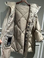 Пуховик Max Mara женский бежевый 98817-5