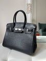 Сумка Hermès Birkin 30 женский кожа черный 153073-2
