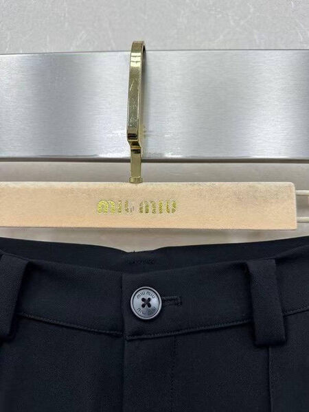 Брюки Miu Miu женский черный 178806-5