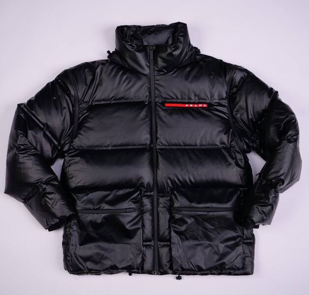 Мужской пуховик Prada мужской черный 165952