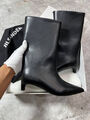 Сапоги Jil Sander женский кожа черный 127516-4