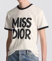 Футболка Christian Dior женский черный,серебристый 158852