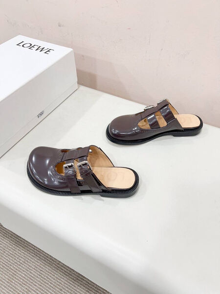 Мюли Loewe женский кожа 150248-2