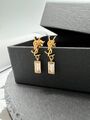 Серьги Saint Laurent золотой 175569