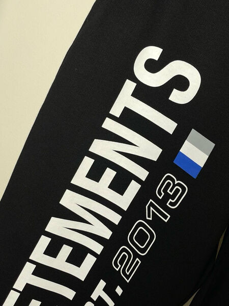Мужские штаны Vetements мужской черный 136544-3