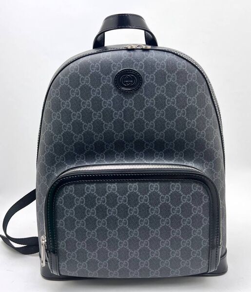 Рюкзак Gucci женский кожа синий 98540