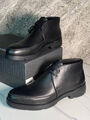 Мужские ботинки Zegna мужской кожа черный 168180-3