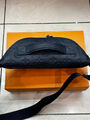 Мужская сумка слинг Louis Vuitton мужской кожа черный 169139-3