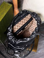 Мужской рюкзак Gucci мужской кожа черный 145923-9