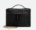 Сумка Bottega Veneta женский кожа черный 201452-1