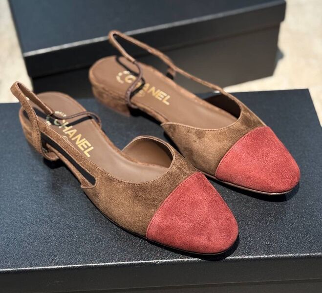 Туфли Chanel женский замша 195211